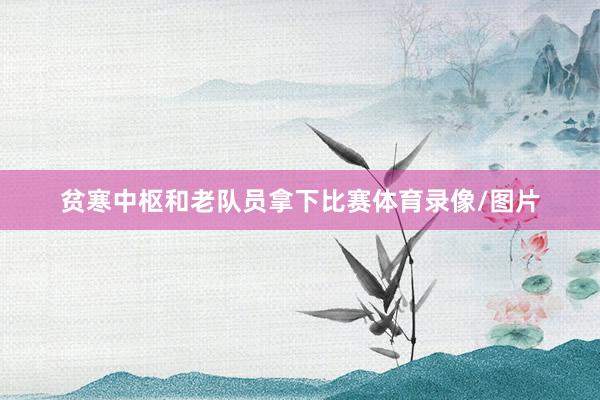 贫寒中枢和老队员拿下比赛体育录像/图片