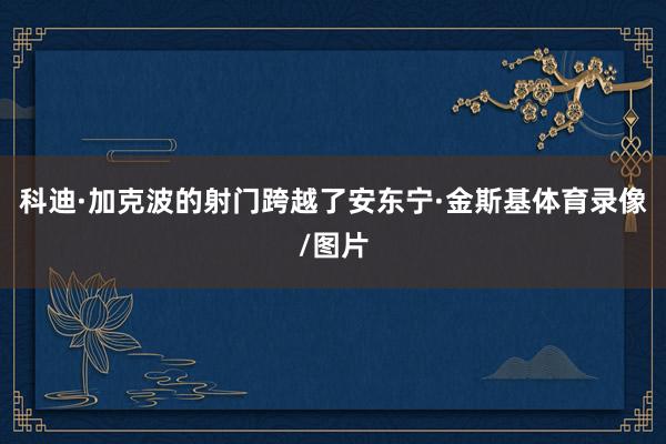 科迪·加克波的射门跨越了安东宁·金斯基体育录像/图片