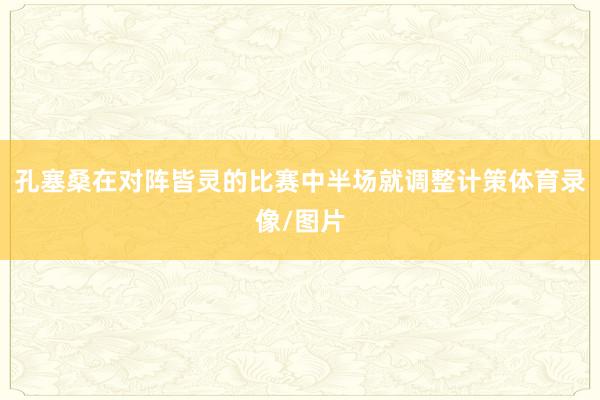 孔塞桑在对阵皆灵的比赛中半场就调整计策体育录像/图片