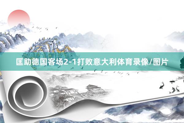 匡助德国客场2-1打败意大利体育录像/图片