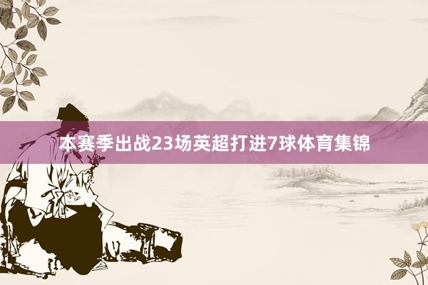 本赛季出战23场英超打进7球体育集锦