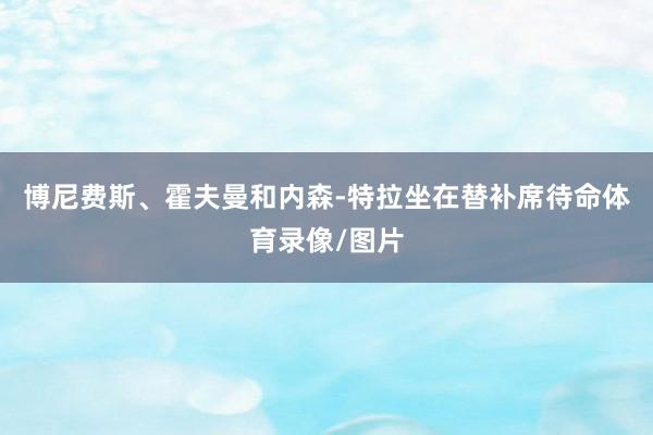 博尼费斯、霍夫曼和内森-特拉坐在替补席待命体育录像/图片