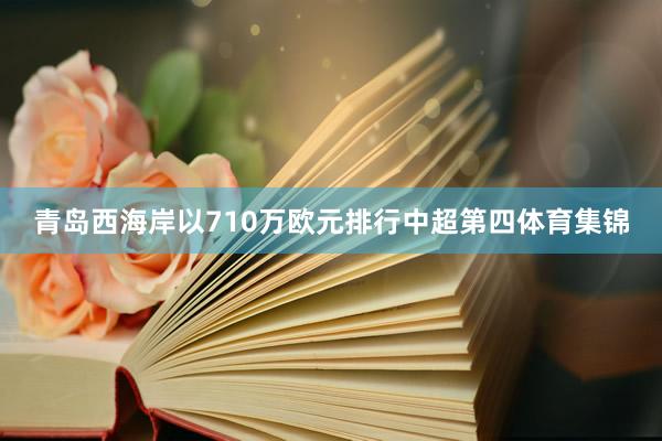 青岛西海岸以710万欧元排行中超第四体育集锦