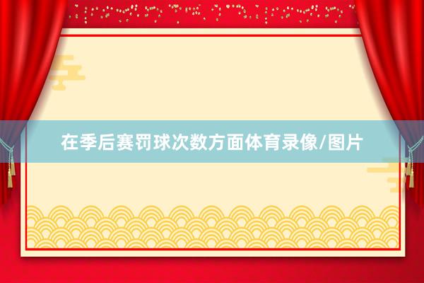 在季后赛罚球次数方面体育录像/图片