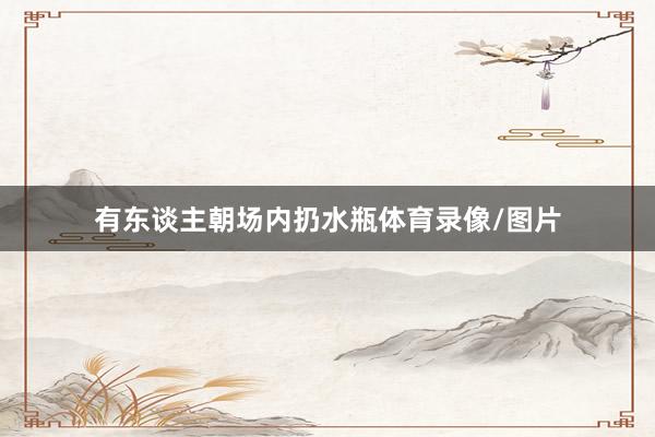 有东谈主朝场内扔水瓶体育录像/图片