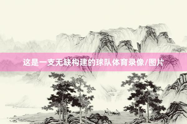这是一支无缺构建的球队体育录像/图片