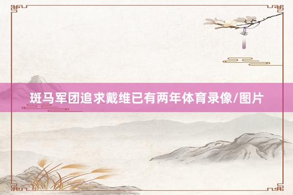 斑马军团追求戴维已有两年体育录像/图片