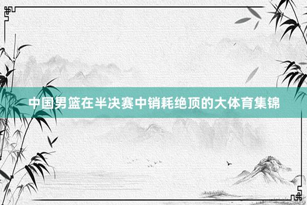 中国男篮在半决赛中销耗绝顶的大体育集锦