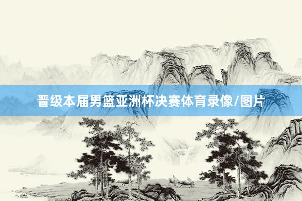 晋级本届男篮亚洲杯决赛体育录像/图片
