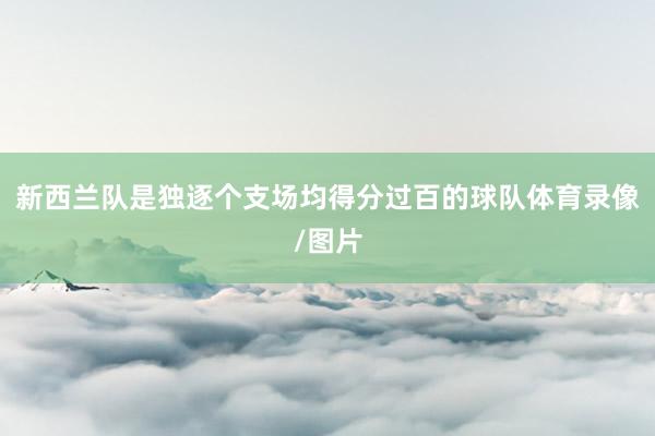 新西兰队是独逐个支场均得分过百的球队体育录像/图片