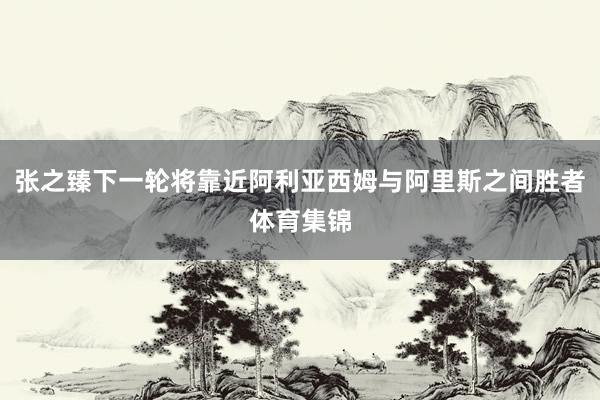 张之臻下一轮将靠近阿利亚西姆与阿里斯之间胜者体育集锦
