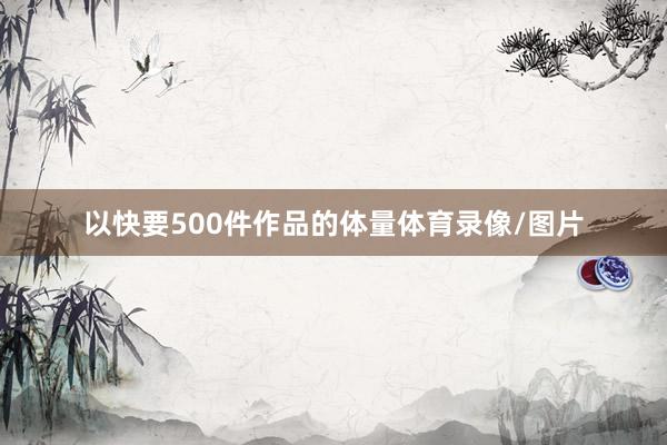 以快要500件作品的体量体育录像/图片