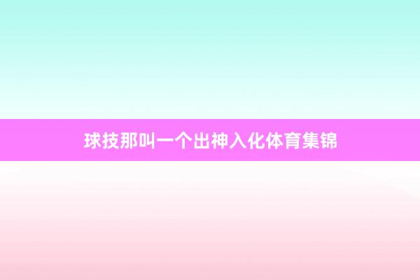 球技那叫一个出神入化体育集锦