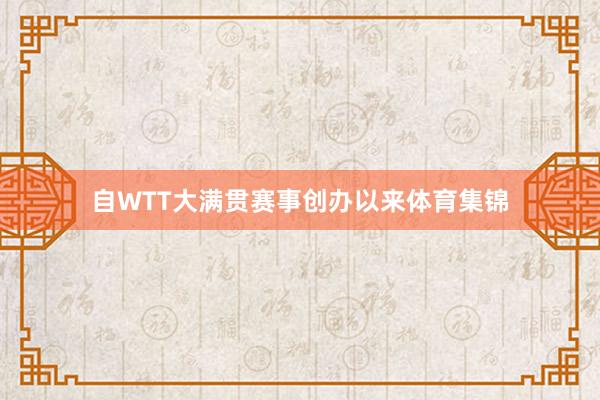 自WTT大满贯赛事创办以来体育集锦